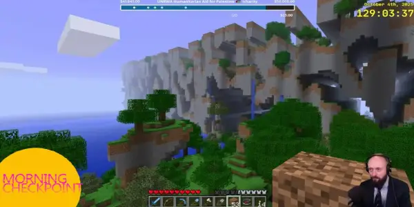 Streamer Completes 14-Year Journey to the Edge of Minecraft's Map