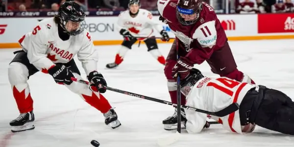 Canada Edges Latvia in Overtime Thriller at World Junior Hockey Championship