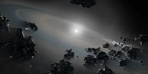 Astronomers Discover Ancient White Dwarf Actively Accreting Material from Its Planetary System