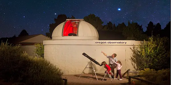 Exploring Oregon's Premier Public Telescope Collection Under Starry Skies