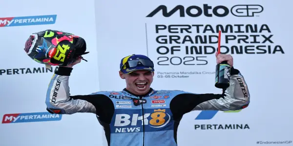 Fermin Aldeguer Secures Maiden MotoGP Victory at Indonesia Grand Prix Amid Crashes