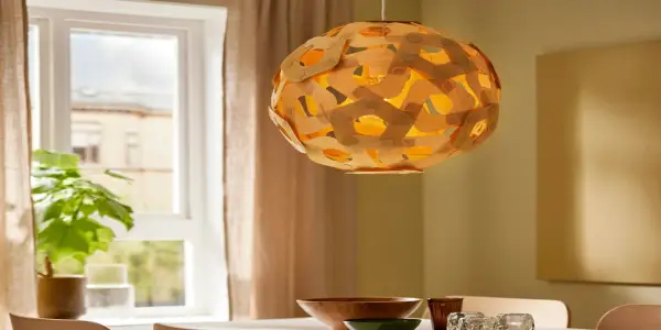 IKEA's ÖDLEBLAD Lamp Redefines Flatpack Lighting Without the Allen Key
