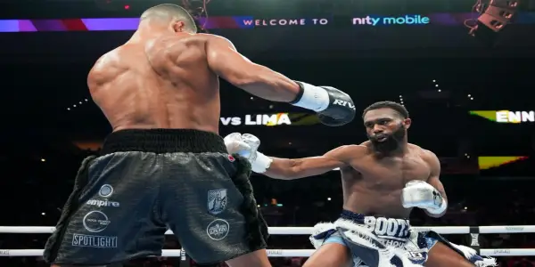 Jaron ‘Boots’ Ennis Secures WBA Interim 154-lb Title with First-Round TKO of Uisma Lima
