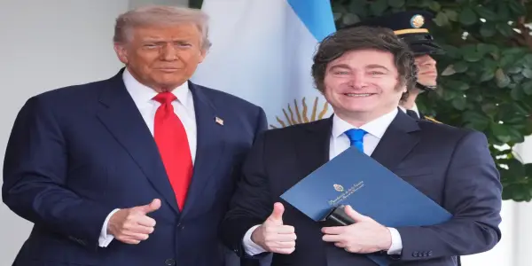 Javier Milei's Victory Signals a Shift in Argentina, Backed by Donald Trump