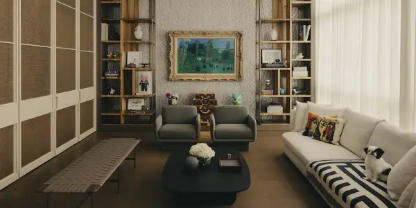 Exploring a Collector's Penthouse in Singapore: A Sanctuary of Art and Design