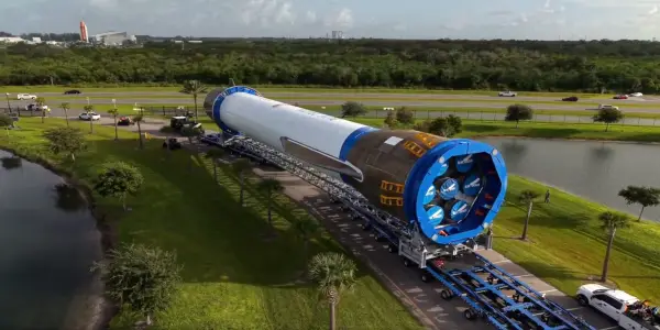 Blue Origin Advances New Glenn Rocket Testing Ahead of Mars Mission