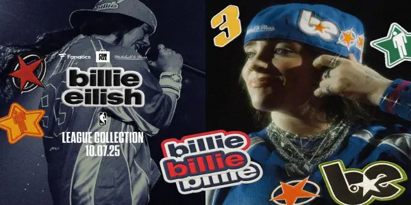 Billie Eilish Partners with Mitchell & Ness for Exclusive NBA Collection