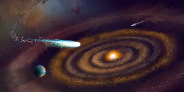 Astronomers Identify Ancient Water in Exoplanet-Forming Disk Around V Orionis