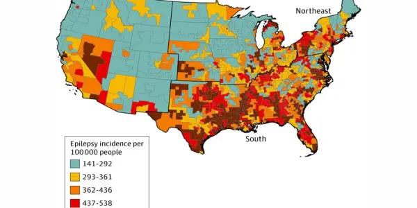 Geographic Disparities in Epilepsy Rates Highlighted by New Research