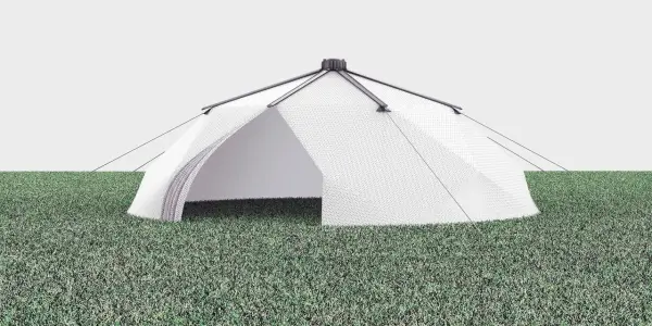 Revolutionizing Camping: Solar-Powered Tent Promises Cool Comfort for Summer Adventures