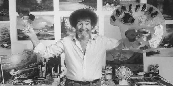 Bob Ross Painting Sells for Over $1 Million to Benefit Public Broadcasting
