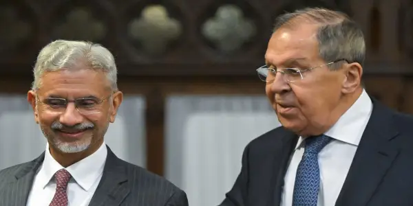 Russian and Indian Foreign Ministers Convene Ahead of Putin's Visit to New Delhi