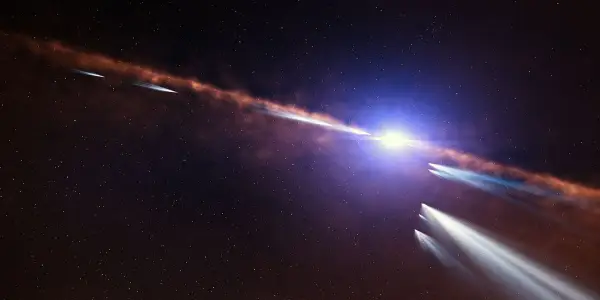 Exocomets Detected Around Distant Stars