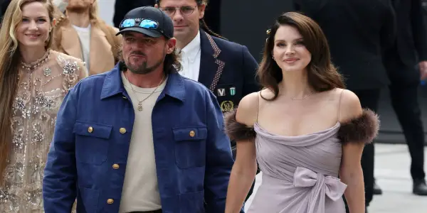 Lana Del Rey and Jeremy Dufrene Attend Valentino Show in Paris