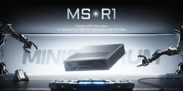 Minisforum Unveils MS-R1: Its First ARM-Based Mini PC with Full PCIe x16 Slot for Discrete GPUs