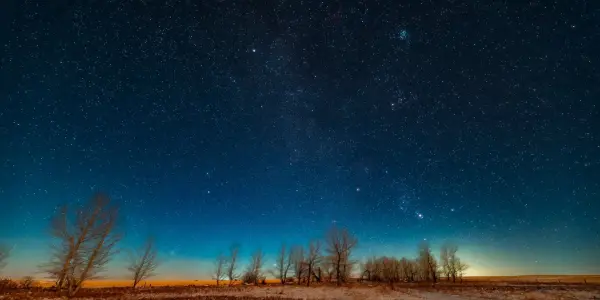 Orion Constellation and the First Quarter Moon to Grace the Night Sky on October 12