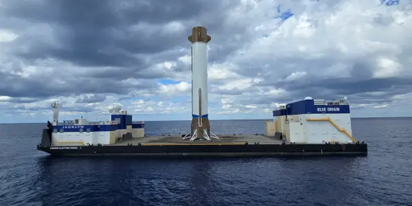 Blue Origin's New Glenn Rocket Successfully Lands at Sea for Second Mission