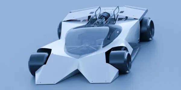Mantis X99 Concept Vehicle Takes Cues from Vintage Racing Designs