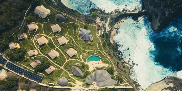 Intaaya Retreat in Indonesia Features Innovative Bamboo Roofs Inspired by Marine Life