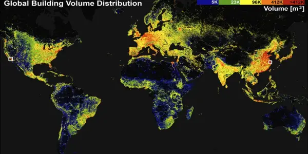 Comprehensive 3D Map Showcases Every Building on Earth