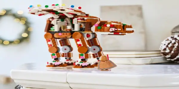 LEGO Unveils Gingerbread AT-AT Set for the Holiday Season, Merging Star Wars and Festive Cheer