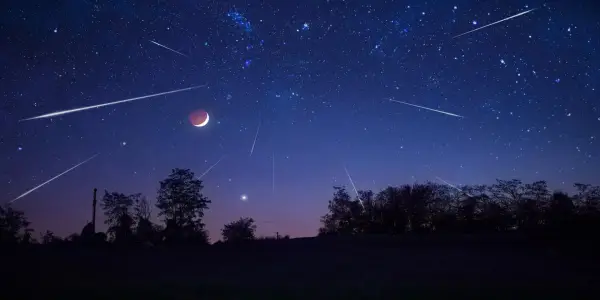 October’s Night Sky Features a Supermoon and Meteor Showers