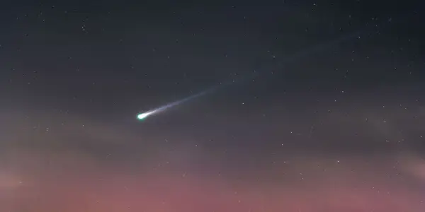 Comet Lemmon Illuminates the Skies Over England