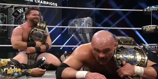 FTR Clinches AEW Men's Tag Team Championship for the Third Time at Full Gear