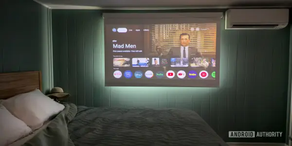 30 Days with a Google TV Projector: A Bedroom Experience