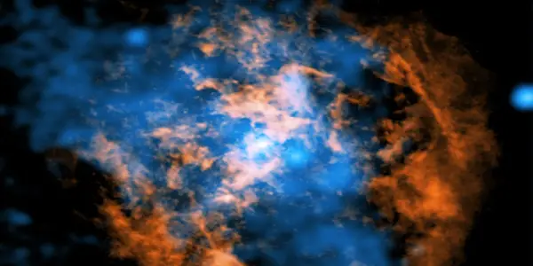 Breakthrough Discovery Reveals Wind Emitting from Milky Way's Central Black Hole
