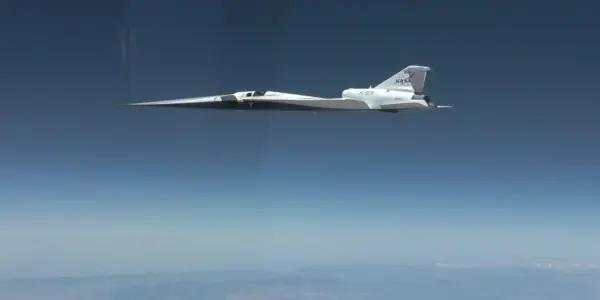 NASA's X-59 Achieves Historic Supersonic Flight