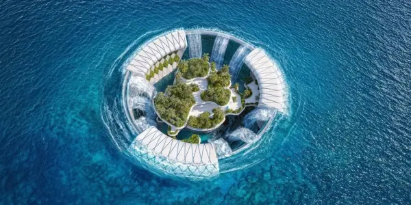 Innovative Floating Waterfall Concept Aims to Transform Madagascar's Energy and Social Landscape